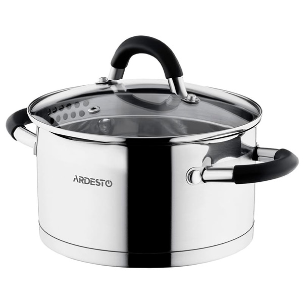 Набор посуды Ardesto Gemini со сливом, 6 предметов AR1906GS AR1906GS - фото 2