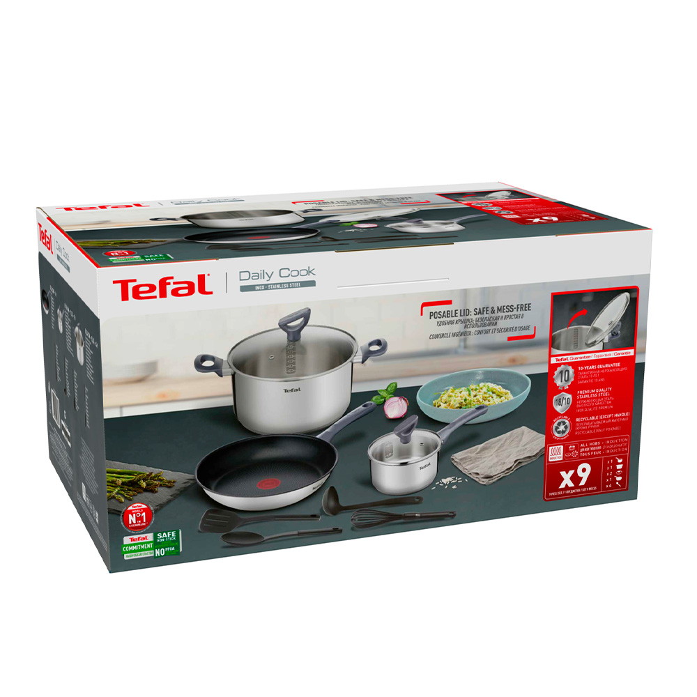Tefal ыдыс-аяқ жиынтығы Daily Cook G713S974 - фото 3
