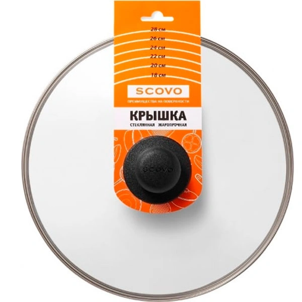 Крышка SCOVO 28 см (KC-006) - фото 3