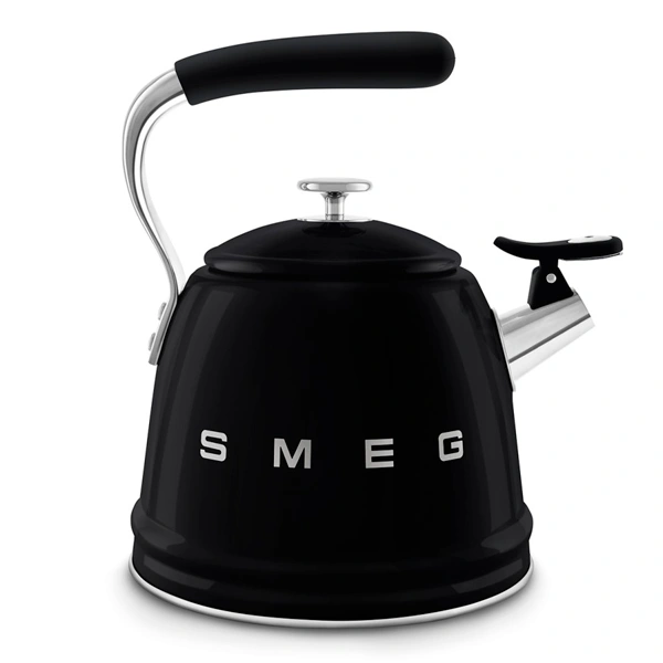 Чайник со свистком Smeg CKLW2001BL - фото 4