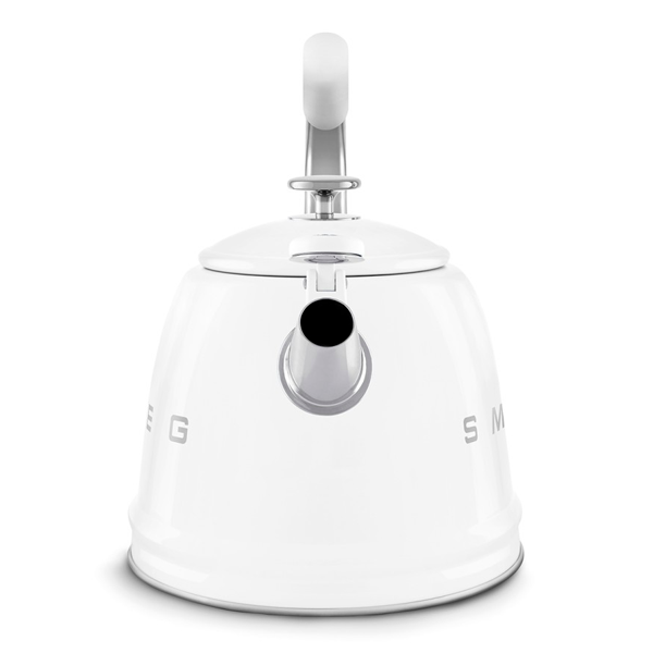 Чайник со свистком Smeg CKLW2001WH - фото 2