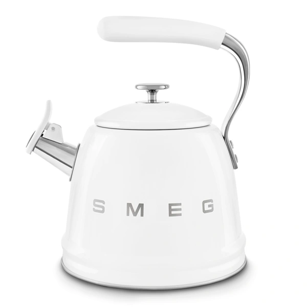 Чайник со свистком Smeg CKLW2001WH