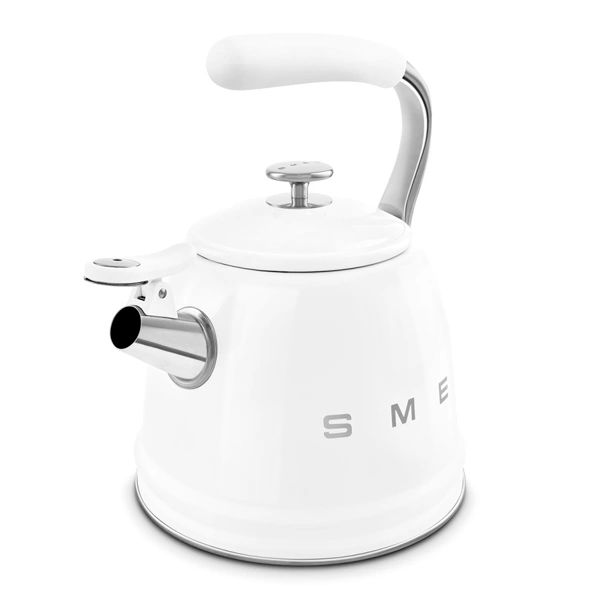 Чайник со свистком Smeg CKLW2001WH - фото 4