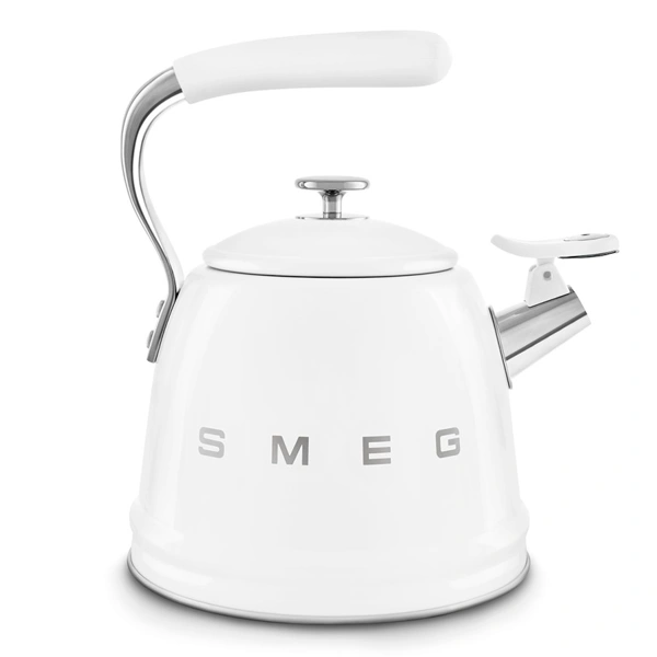 Чайник со свистком Smeg CKLW2001WH - фото 3