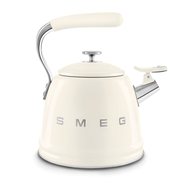 Чайник со свистком Smeg CKLW2001CR - фото 3