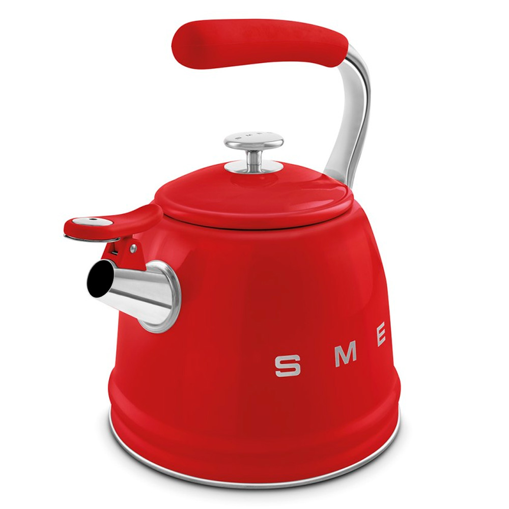 Чайник со свистком SMEG CKLW2001RD - фото 3