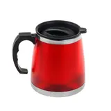 Кружка-заварник "Пухляш", 450 мл, красная матовая 