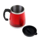 Кружка-заварник "Пухляш", 450 мл, красная матовая  - фото 2