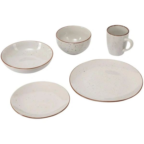 Столовый набор Empire H2021-873 Beige 30 пр. - фото 2