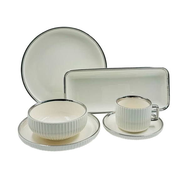 Столовый набор Empire 32 пр, Серебро