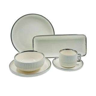 Столовый набор Empire 32 пр, Серебро