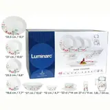 Столовый набор Luminarc Essence Rose Pompon 46 пр. (N2083) - фото 4