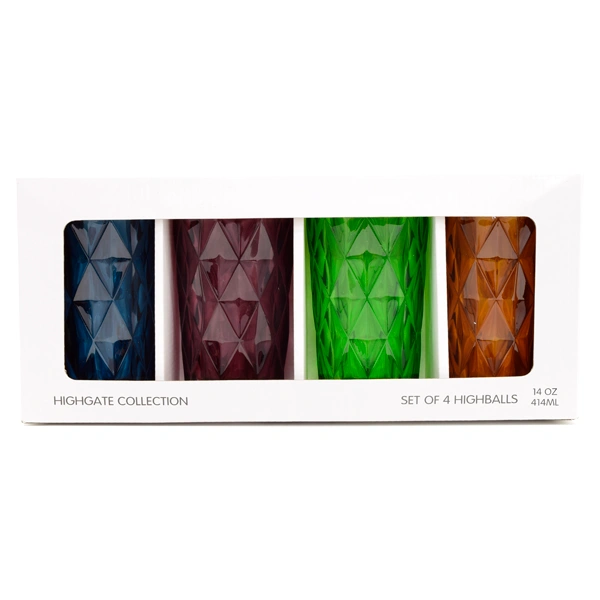 Набор стаканов Qian Shuenn Enterprise Ромбы (171543) - фото 6