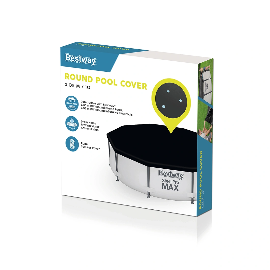 Тент для бассейна Bestway 58036 58036 (305х305 см) - фото 4