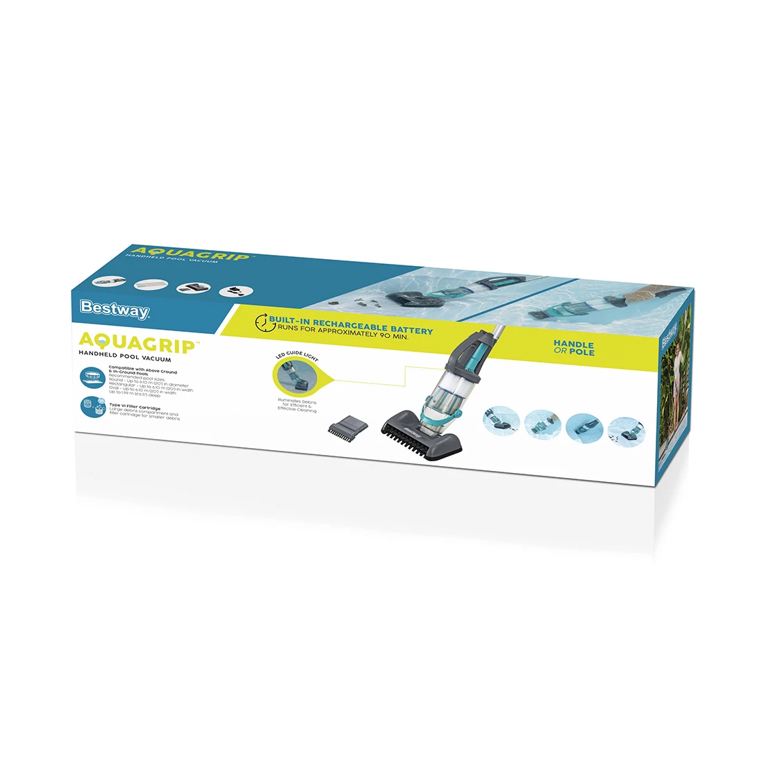 Вакуумный очиститель для бассейна Bestway 58946 