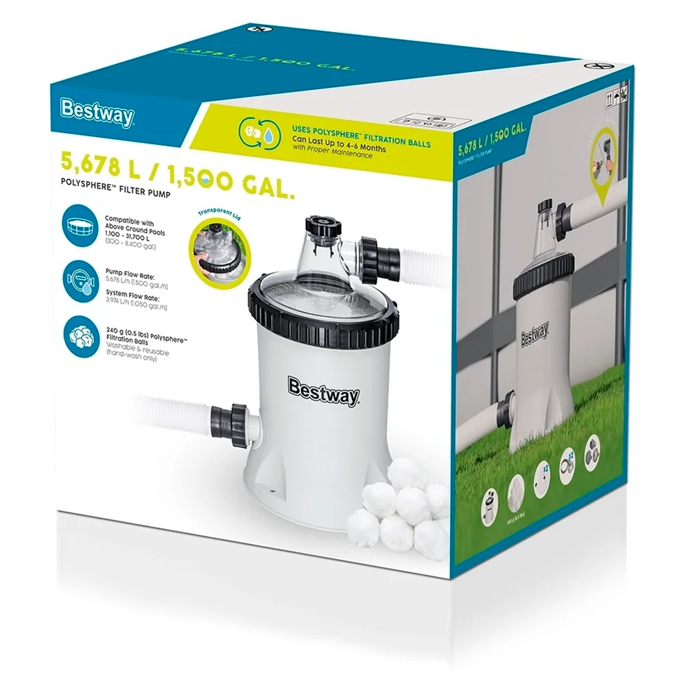 Фильтрующий насос Bestway 58870 - фото 3