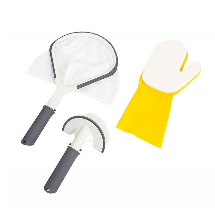 Набор для чистки SPA бассейнами, 3 предмета: сачок, руковица, щётка Bestway 