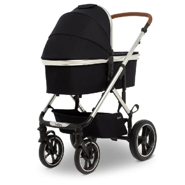 Коляска 2в1 Moon Nuova Navy blue - фото 5