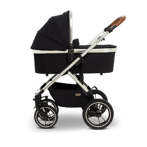 Коляска 2в1 Moon Nuova Navy blue - фото 3