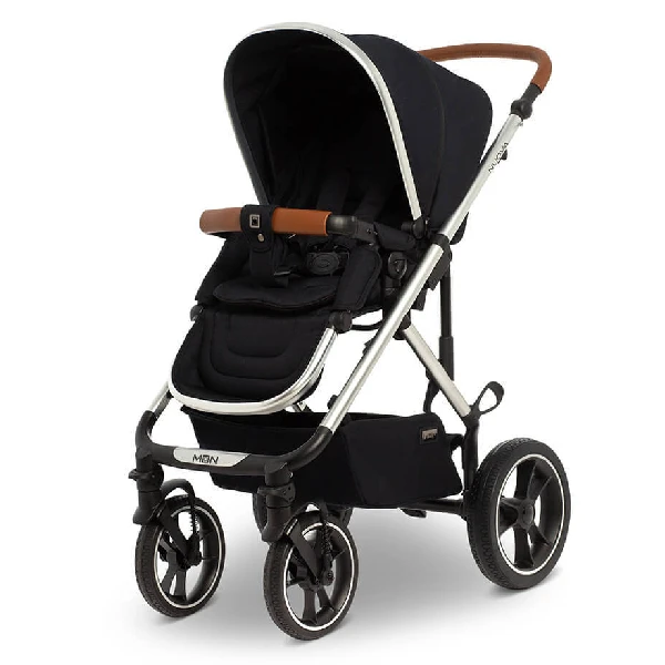 Коляска 2в1 Moon Nuova Navy blue - фото 8