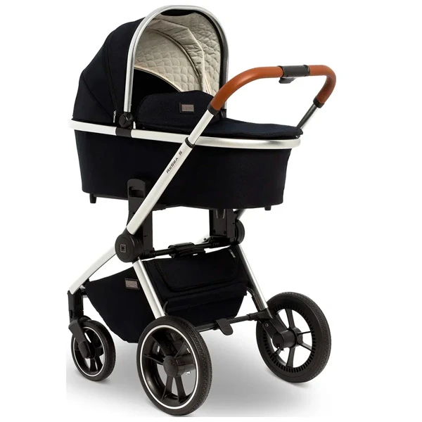 Коляска 2в1 Moon ReSea S Navy Blue - фото 16