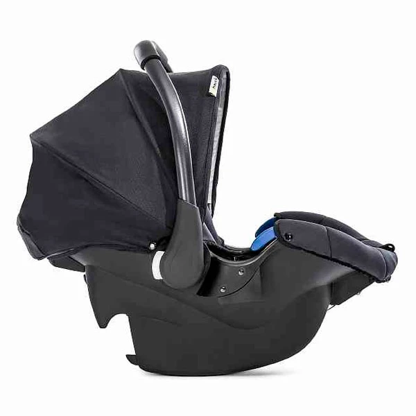 Коляска Hauck 3 в 1 Rapid 4S Plus caviar (silver) - фото 7