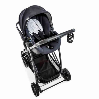 Коляска Hauck 3 в 1 Rapid 4S Plus caviar (silver)