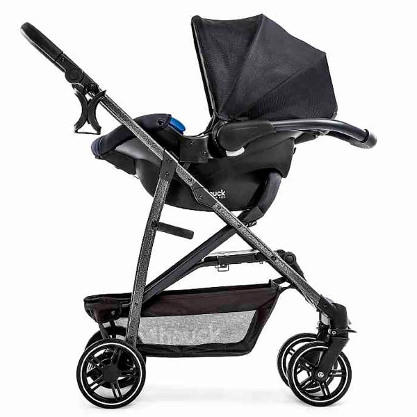 Коляска Hauck 3 в 1 Rapid 4S Plus caviar (silver) - фото 5