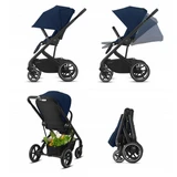 Прогулочная коляска Cybex Balios S Lux BLK Navy Blue - фото 7