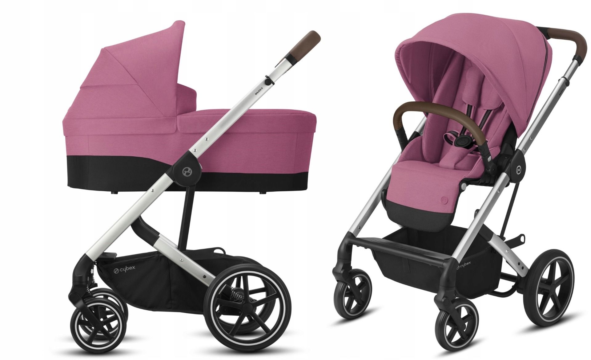 Cybex Balios S Lux SLV Magnolia Pink Sulpak