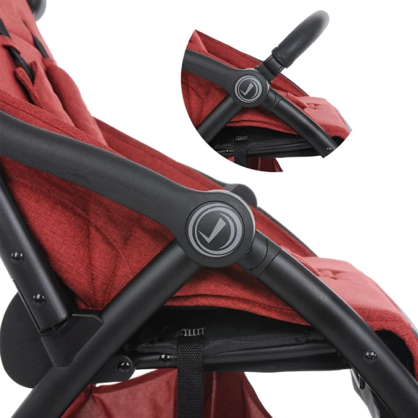 Прогулочная коляска Pituso Smart Berry - фото 8