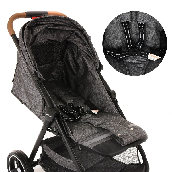 Прогулочная коляска Pituso Toledo Grey - фото 9