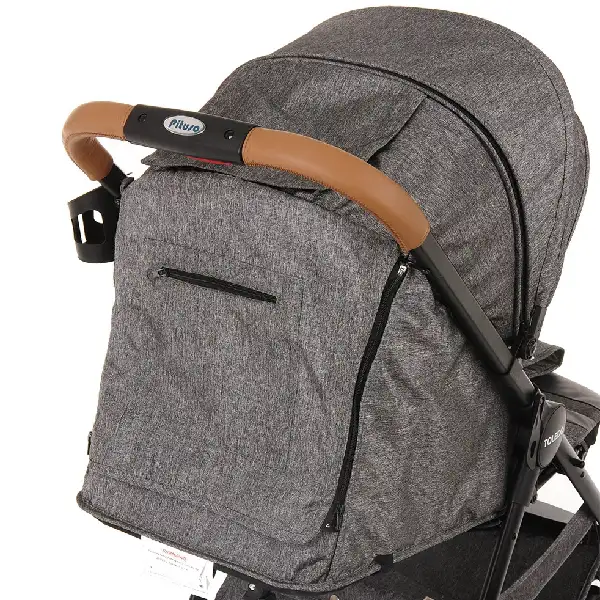 Прогулочная коляска Pituso Toledo Grey - фото 7