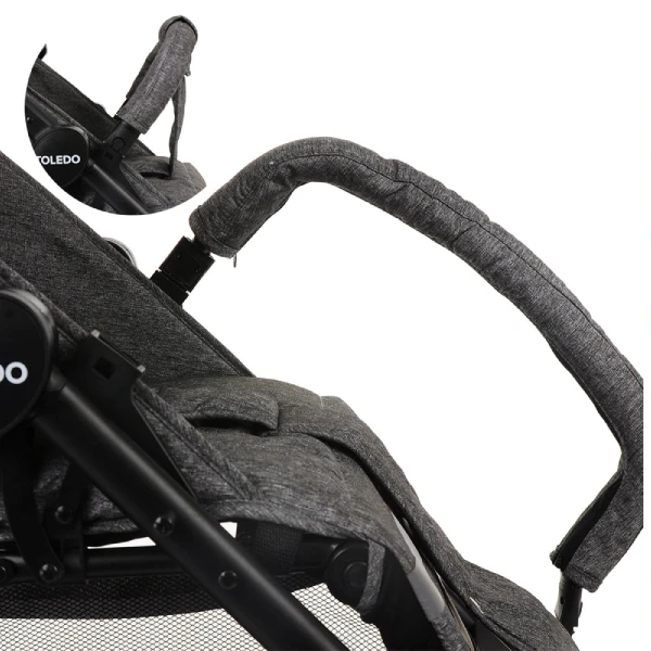 Прогулочная коляска Pituso Toledo Grey - фото 5