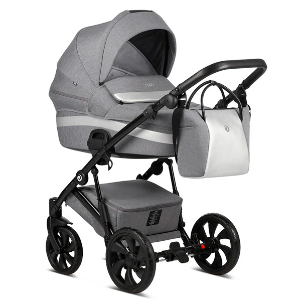 Коляска 2в1 Tutis Zippy New Silver - фото 6