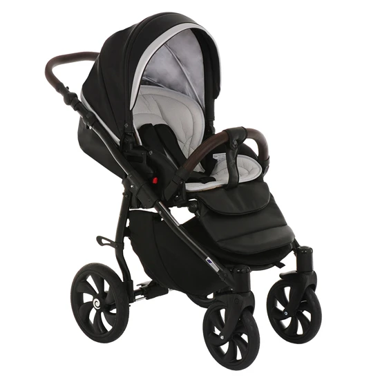 Коляска 3в1 Tutis Nanni Black/White - фото 6