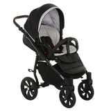Коляска 3в1 Tutis Nanni Black/White - фото 6
