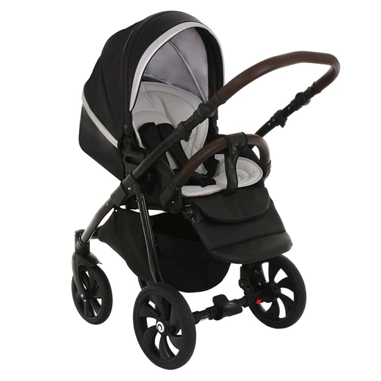 Коляска 3в1 Tutis Nanni Black/White - фото 5