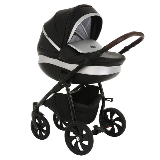 Коляска 3в1 Tutis Nanni Black/White - фото 3