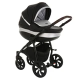 Коляска 3в1 Tutis Nanni Black/White - фото 3
