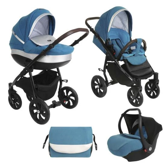 Коляска 3в1 Tutis Nanni Blue