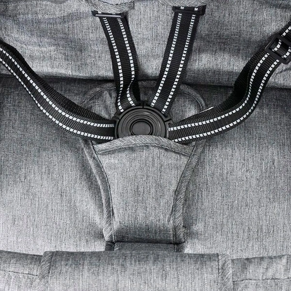 Прогулочная коляска Pituso Libro Grey Metallic - фото 8