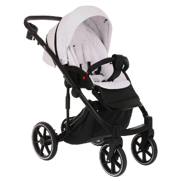 Коляска 2в1 Pituso Bella Белая - фото 5