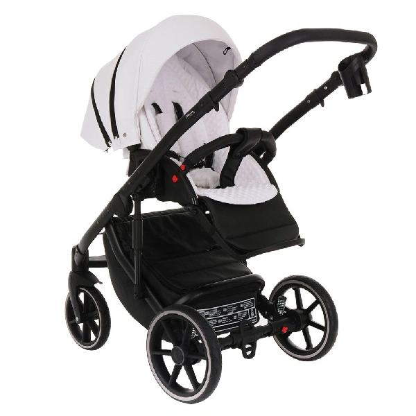 Коляска 2в1 Pituso Bella Белая - фото 4