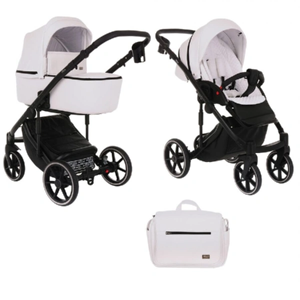 Коляска 2в1 Pituso Bella Белая