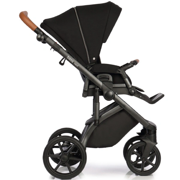 Коляска 2в1 Roan Bass Next Black - фото 2