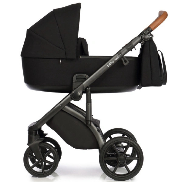 Коляска 2в1 Roan Bass Next Black
