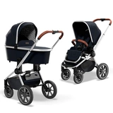 Детская коляска 2 в 1 Moon ReSea S Des. 403 Navy - фото 10