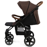 Детская коляска Tomix Stella HP-777 Dark Brown+Black 2022 - фото 7