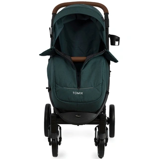 Детская коляска Tomix Stella HP-777 Dark Green+Black 2022